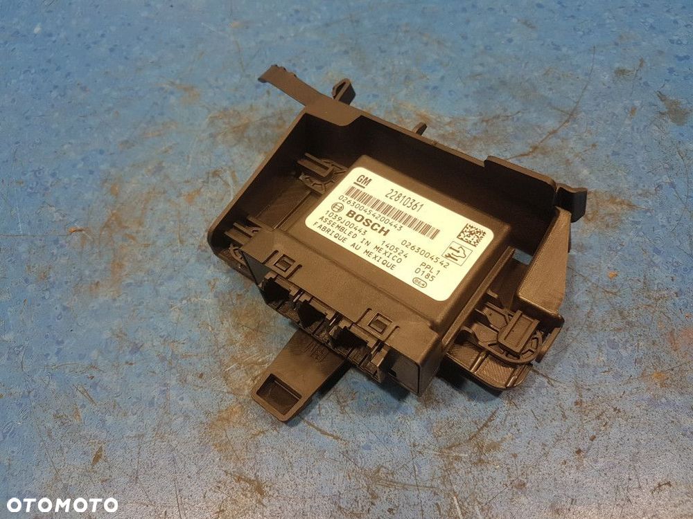 OPEL ASTRA J LIFT MODUŁ STEROWNIK PARKOWANIA PDC 22810361 - 1