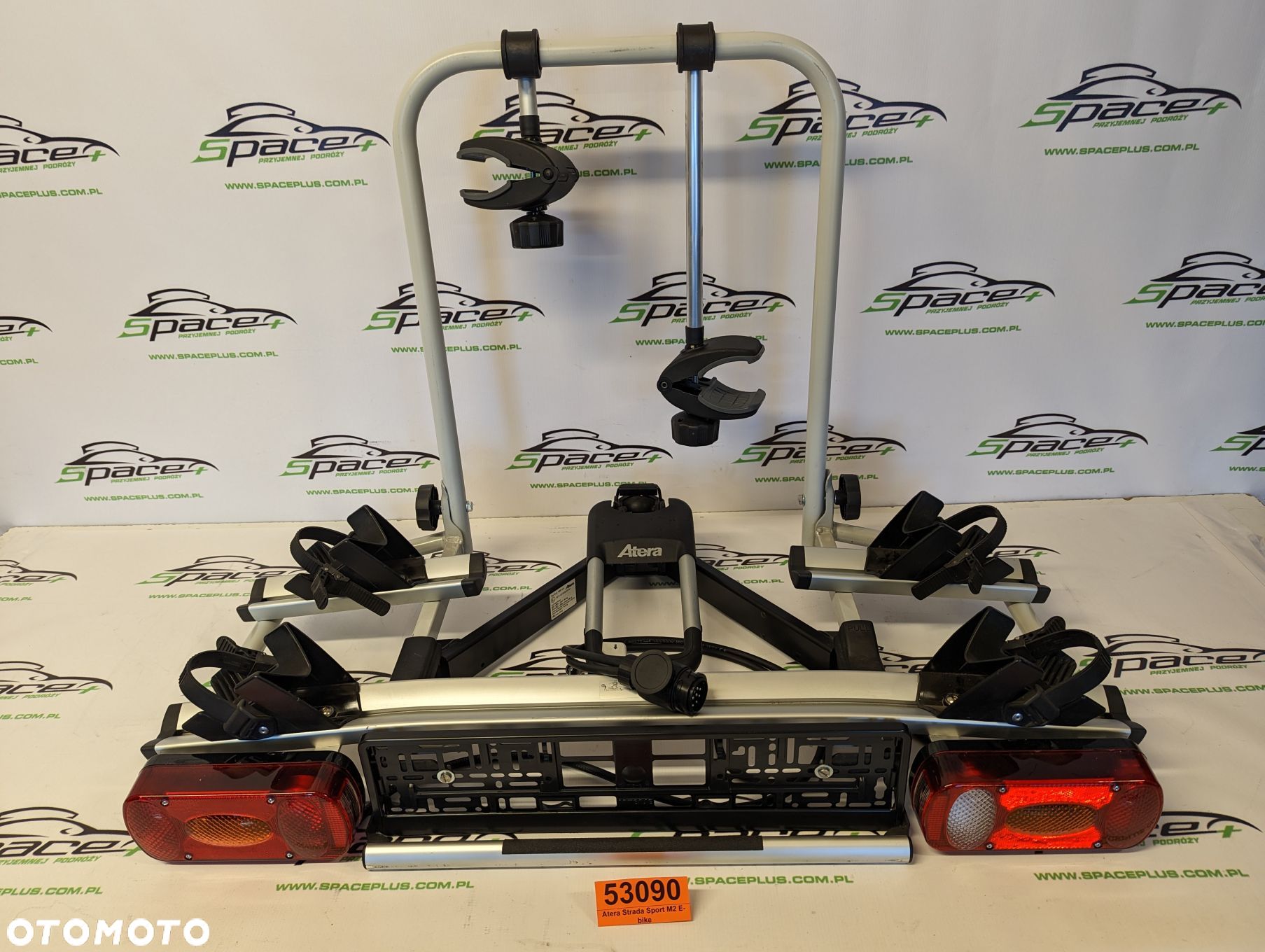 Uchwyt bagażnik rowerowy na hak na 2 rowery Atera Strada Sport M2 E-bike - 1