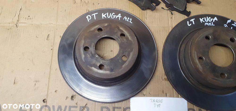 Tarcze hamulcowe klocki tył tylne Ford Kuga II Mk2 - 2