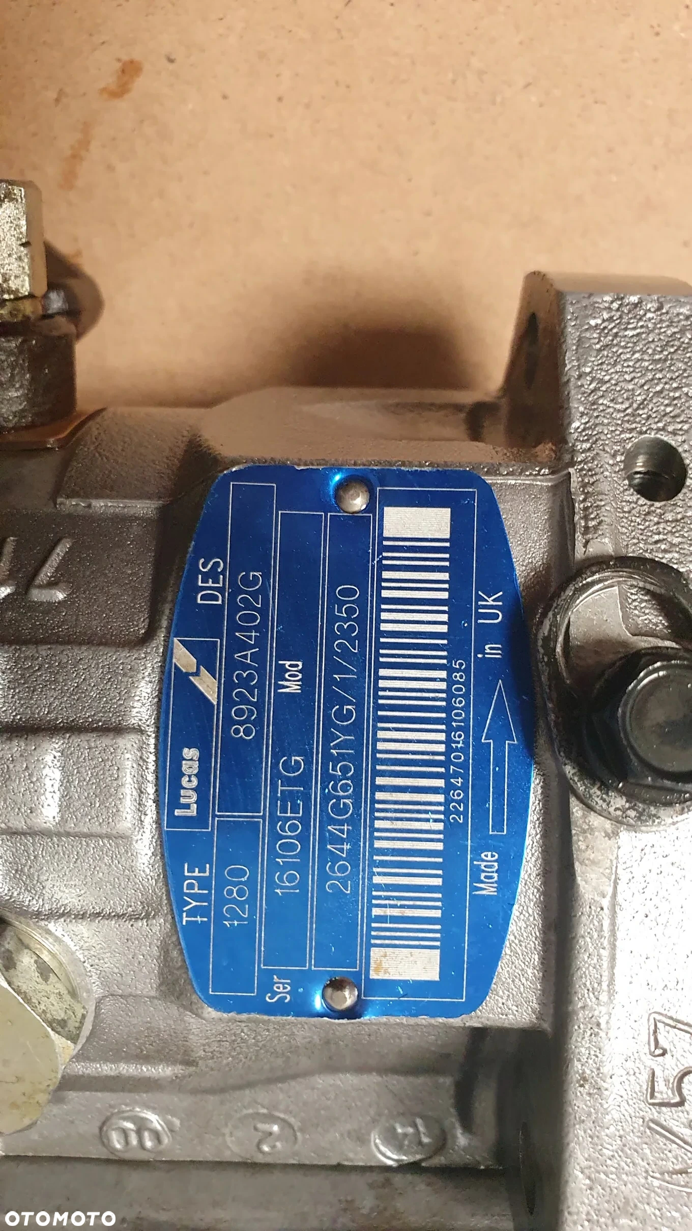Pompa wtryskowa Perkins Delphi 8923A402G DP200 8923A400G - 4