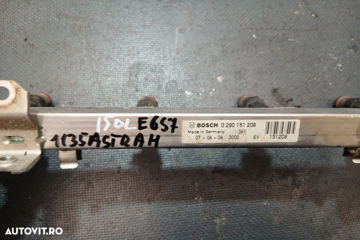 Rampa injectoare 0280151208 0280158501 0280151208 0280158501 Opel Ast - 2