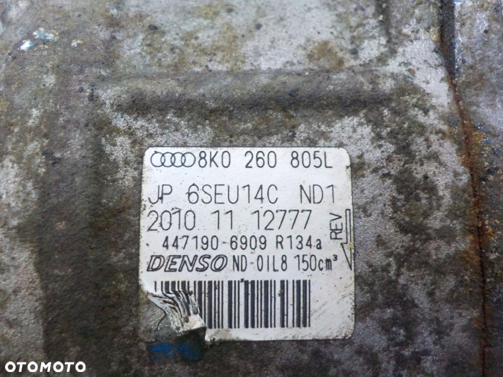 AUDI A4 B8 2.0 TDI ORG SPRĘŻARKA POMPA KLIMATYZACJI 8K0260805L 447190-6909 - 4