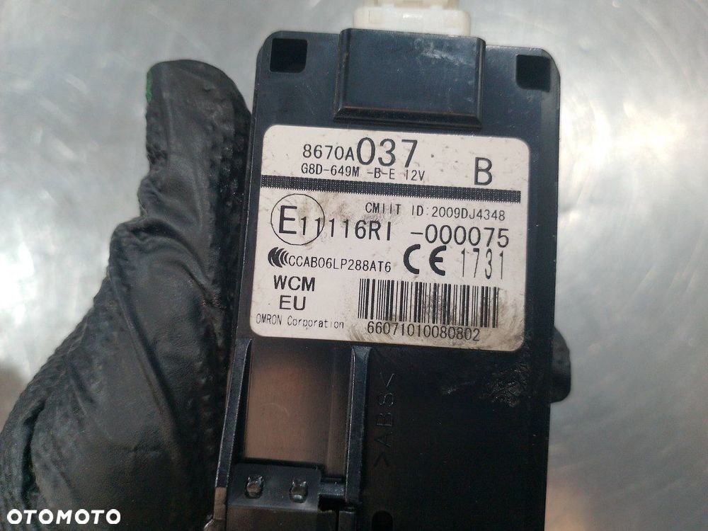 STACYJKA MITSUBISHI LANCER VIII 8670A037   E11116R1-000075 1.8 16V - 2
