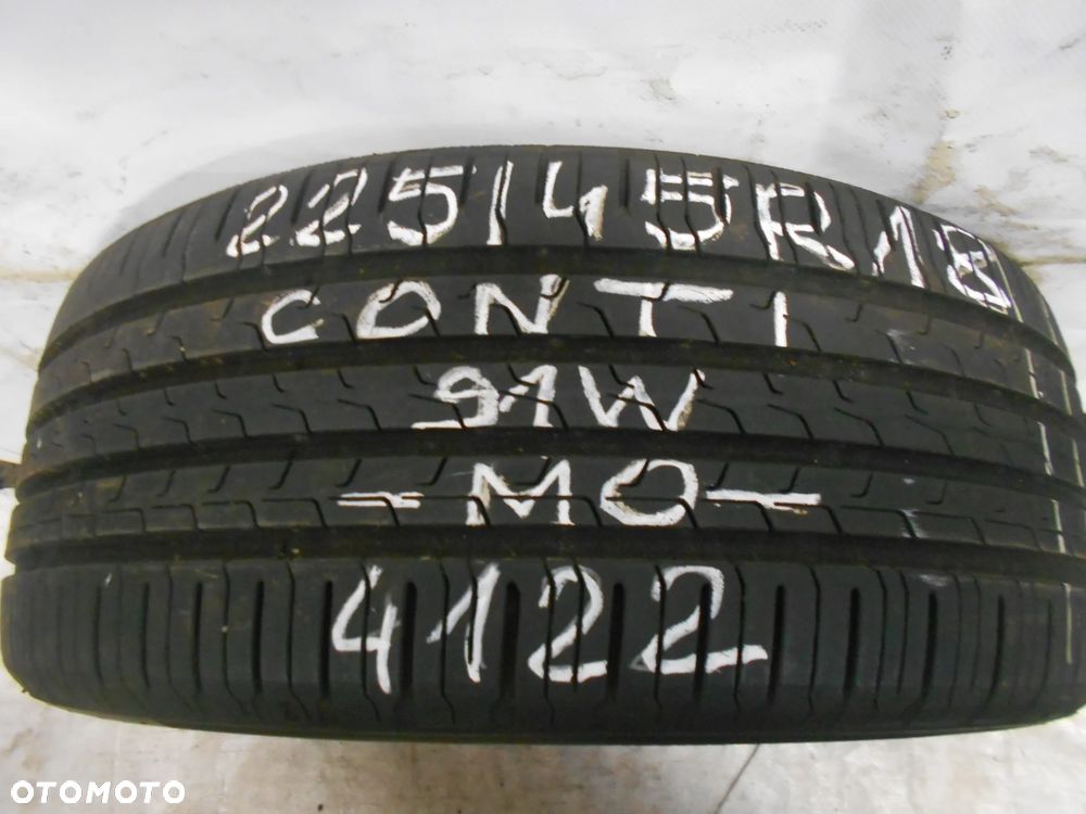 OPONA POJEDYNKA 225/45R18 CONTINENTAL ECO CONTACT 6 MO DOT 4122 7.5MM - 1