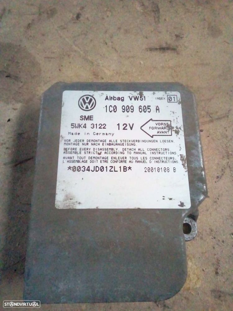 Centralina De Airbags Seat Toledo Ii (1M2) - 1