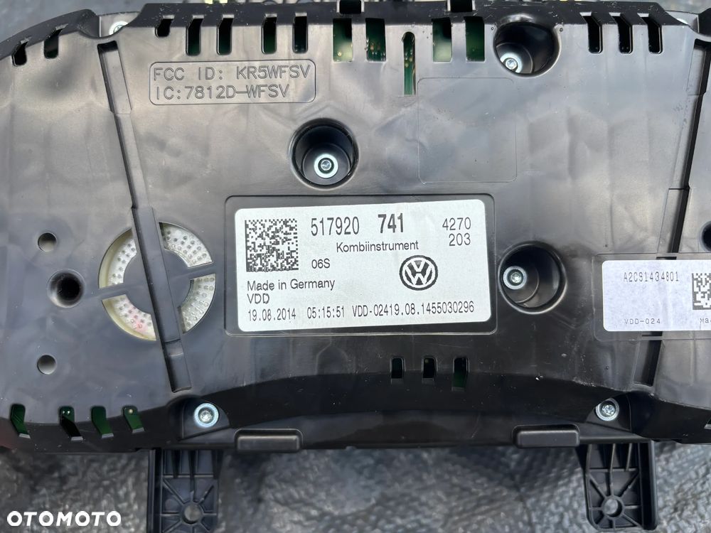 Vw Golf VII licznik zegar 517920741 - 3
