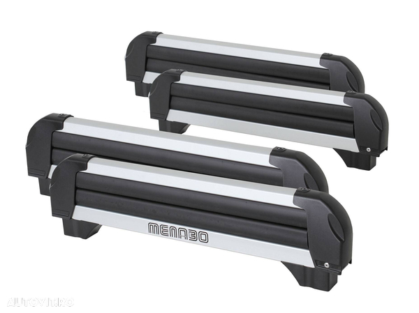 Menabo Iceberg Double, 8 perechi schi, 4 placi snowboard