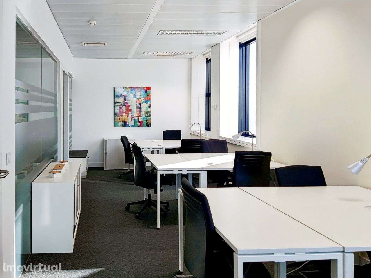 Escritório com amplo espaço para 10 pessoas em Lisbon, Amoreiras - Grande imagem: 4/10