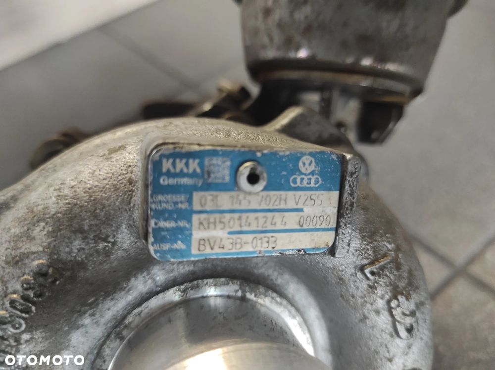 TURBO SPRĘŻARKA TURBINA 2.0 TDI 143KM CAG CJC CGL 03L145702H VW AUDI SEAT SKODA WYSYŁKA !!!!!! - 3