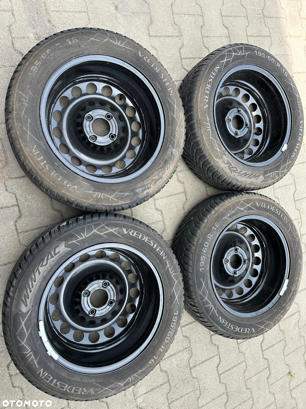 KOMPLET KÓŁ VREDESTEIN WINTRAC 195/60/R16 4x108 6,5Jx16 ET20 - 2