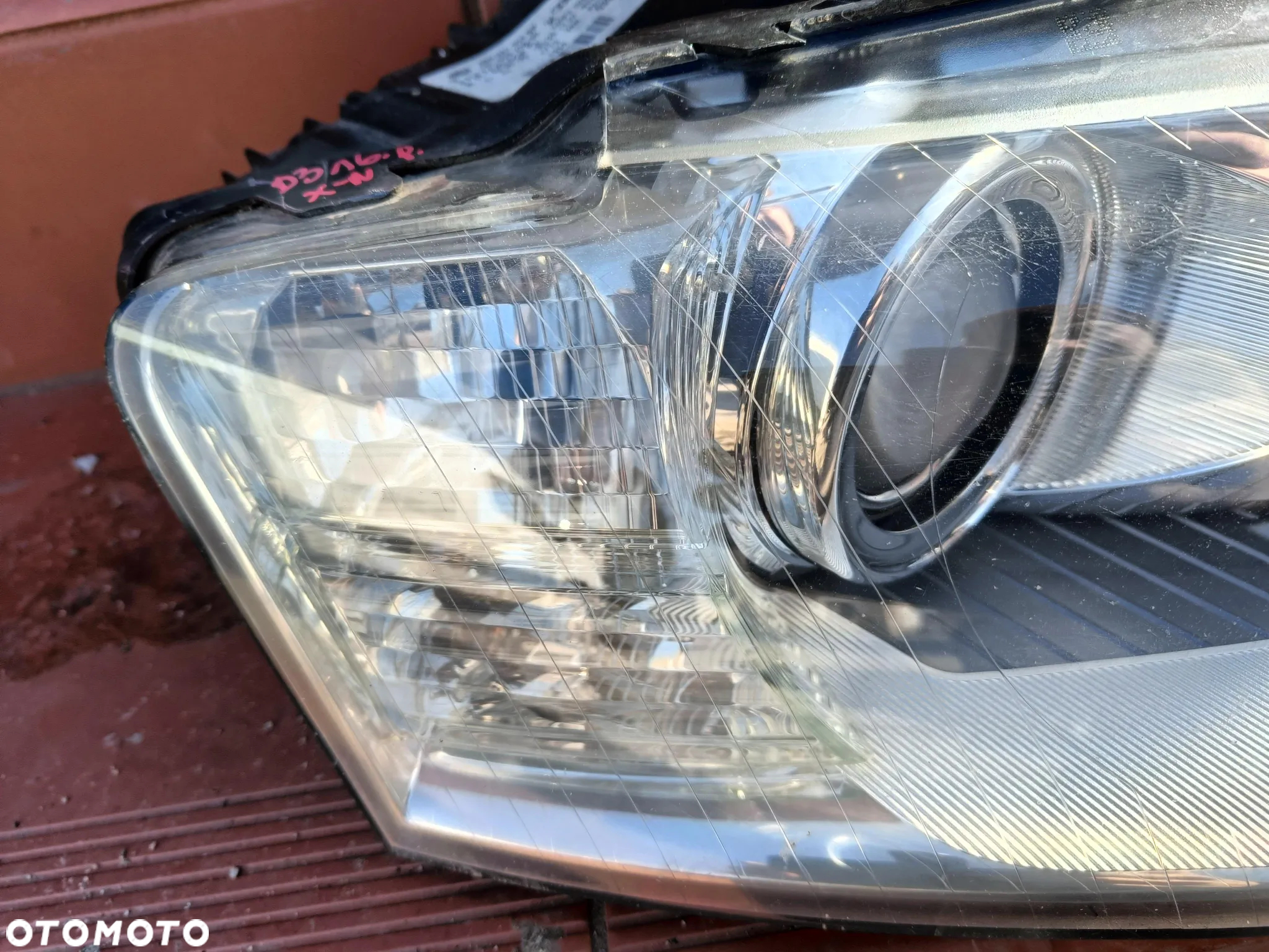 AUDI A8 D3 LIFT LAMPA PRZEDNIA PRZÓD XENON NIE SKRĘTNY EUROPA LEWA PRAWA - 5