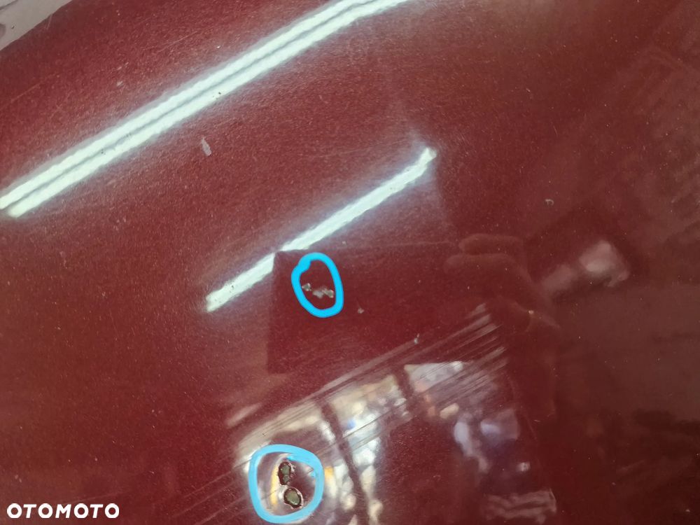 NISSAN PRIMERA P12 02- ŁADNA KOMPLETNA MASKA , KOLOR BORDO METALIK , NR AUKCJI NM83 - 12