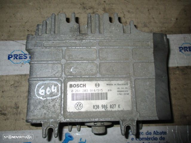 Centralina 030906027K 0261203914/915 VW POLO 1997 1.0I 50CV 5P AZUL BOSCH - 1