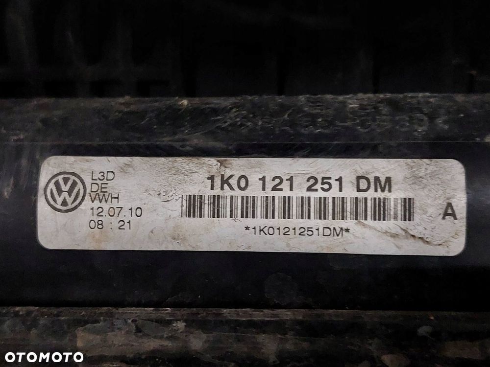 PAS PRZEDNI WZMOCNIENIE CZOŁOWE + KOMPLET CHŁODNIC ALTEA XL 2.0 TDI - 5