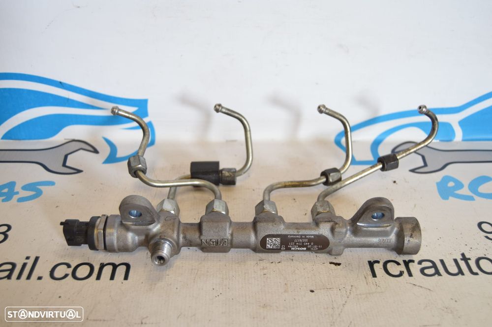 REGUA INJETOR INJETORES INJECTOR INJECTORES BOSCH OPEL GM55576177 55576177 0445214221 OPEL INSIGNIA A G09 SPORT TOURER 2.0 CDTI 16V 160CV A20DTH - 4