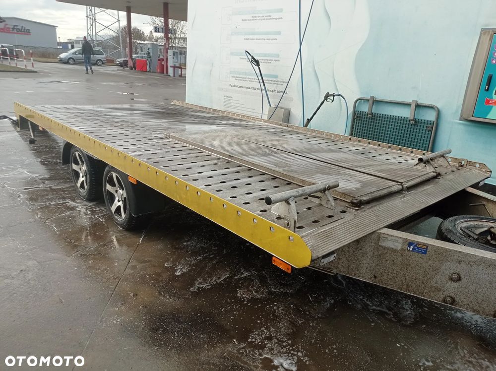 UWAGA ! WYNAJEM AUTO+PRZYCZEPA LAWETA DŁUGOŚĆ 4 LUB 8 METRÓW 1 LUB 2 AUTA LUB BUSY MINIKOPARKI HAK 3,5TONY ,ŁADOWNOŚĆ 1500-3500KG OD RĘKI NA TELEFON !!!!! - 7