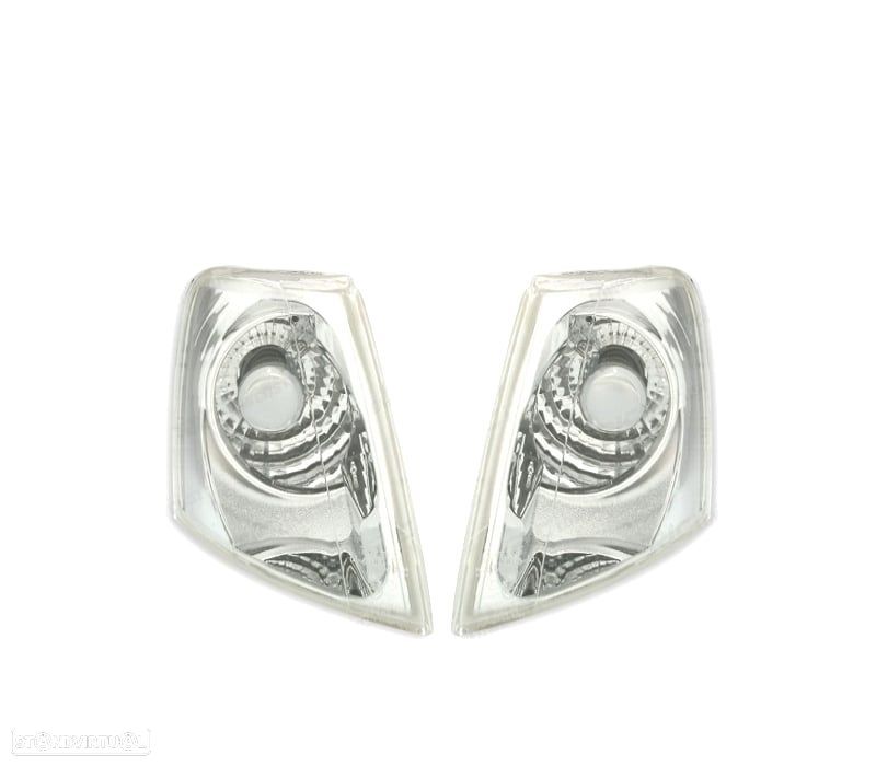 PISCAS FRONTAIS VOLKSWAGEN VW PASSAT 3B 96-00 CROMADO COM VIDRO LISO - 3