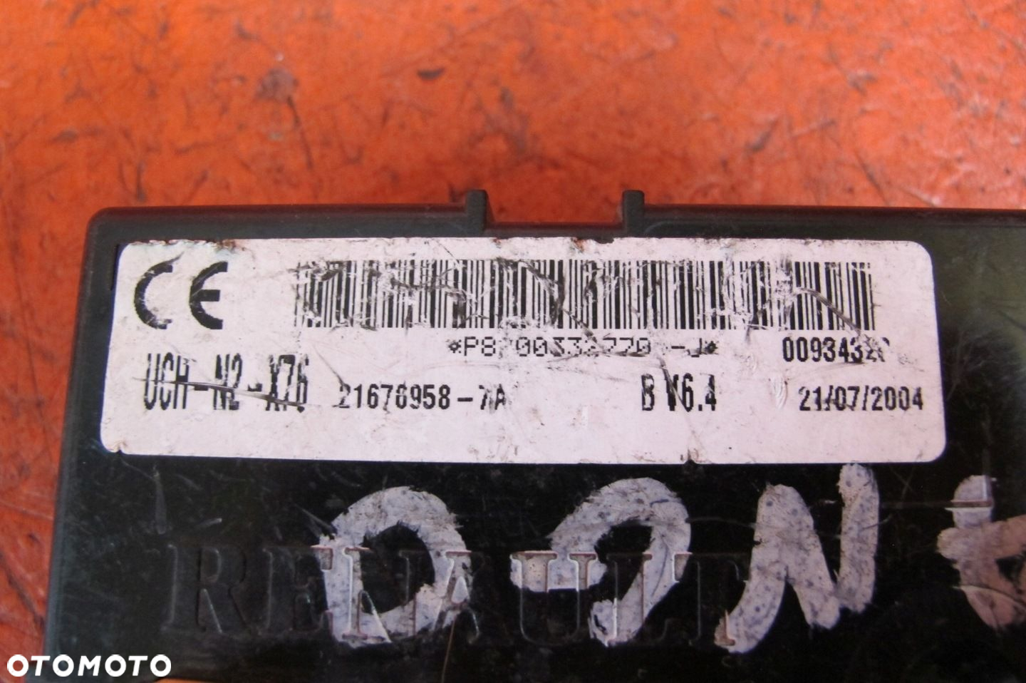 RENAULT KANGOO I 1 SKRZYNKA STEROWNIK MODUŁ UCH-N2-X76 P8200332770 21676958 - 2