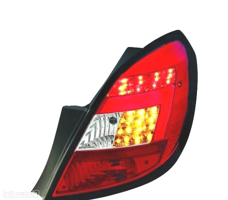PILOTOS LED VERMELHOS OPEL CORSA 06-14 - 1