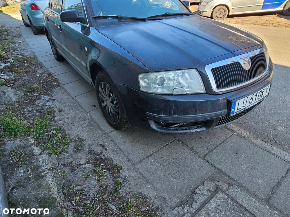 Czarna Octavia 2 Superb 19 TDI automat na części 1.9 TDI - 1