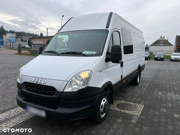 Iveco Daily 50C15 3.0 Maxi Long L4H2 Brygadówka Doka 7-miejsc, Koła Bliźniacze, Zarejestrowane