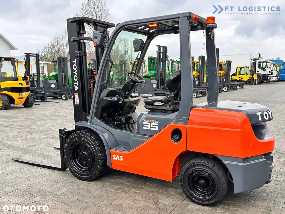 Toyota 52-8FDJF35 / DIESEL / 2016 / JEDYNE 2096 MOTOGODZIN / WOLNY SKOK / DUPLEX / JAK NOWA - 5