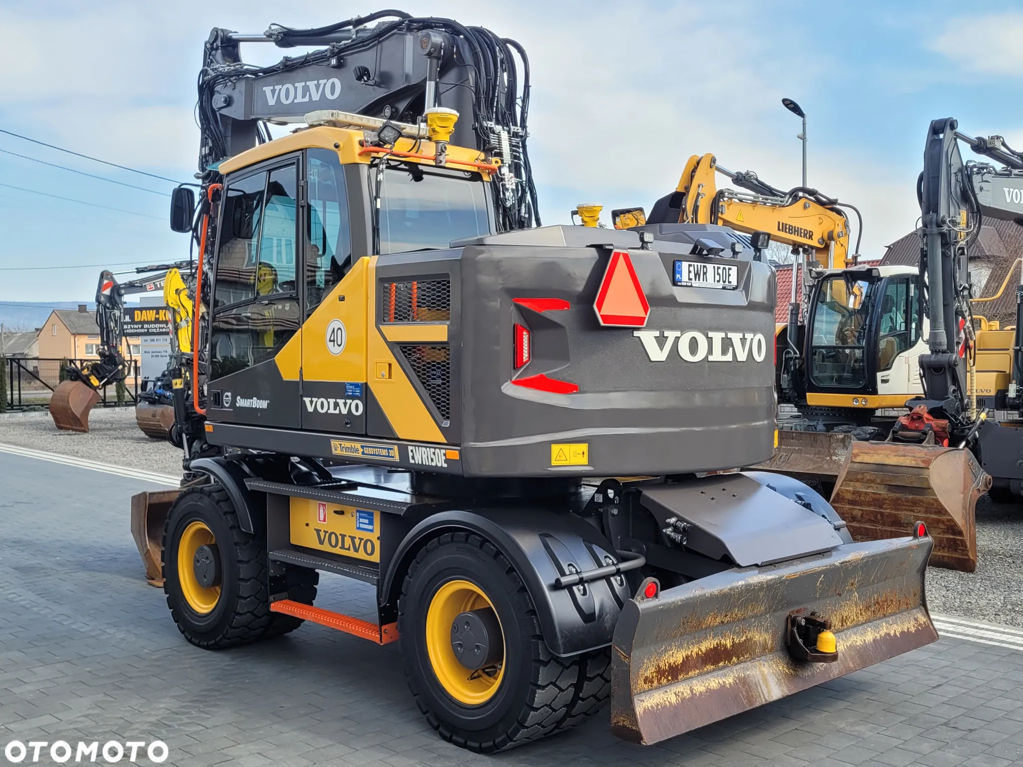 Volvo EWR150E / ROTOTILT / system niwelacji GPS 3D / 2018rok / - 2
