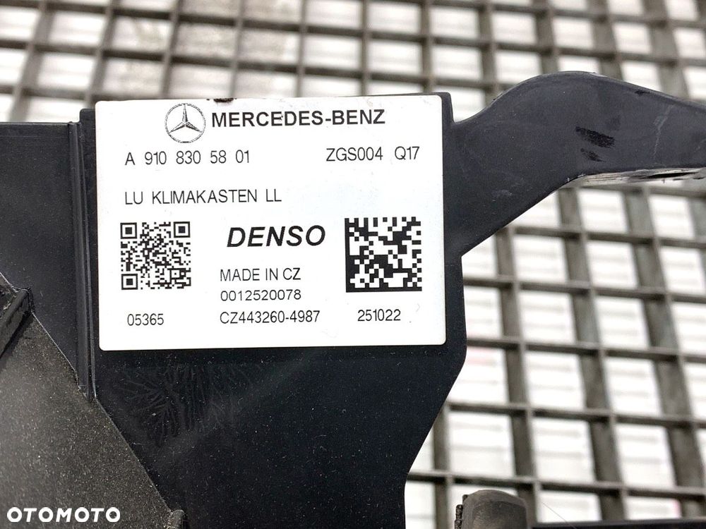 NAGRZEWNICA KOMBAJN  MERCEDES-BENZ SPRINTER 3,5-t Tourer Bus (B907) 2018 - 2022 317 CDI (907.731, - 8
