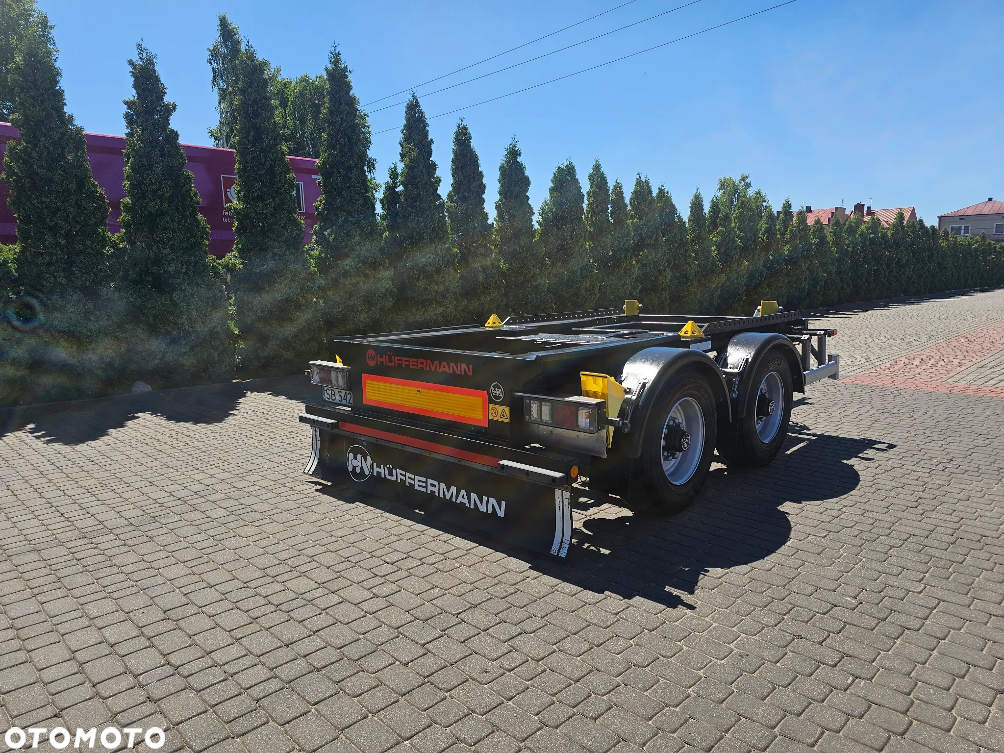 Huffermann TANDEM DO BRAMOWCA I HAKOWCA Ład.12 ton - 12