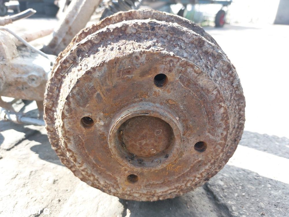 Belka tylna OŚ ZAWIESZENIA TYŁ PEUGEOT 206 98-10 HATCHBACK BĘBNY BEZ ABS - 6