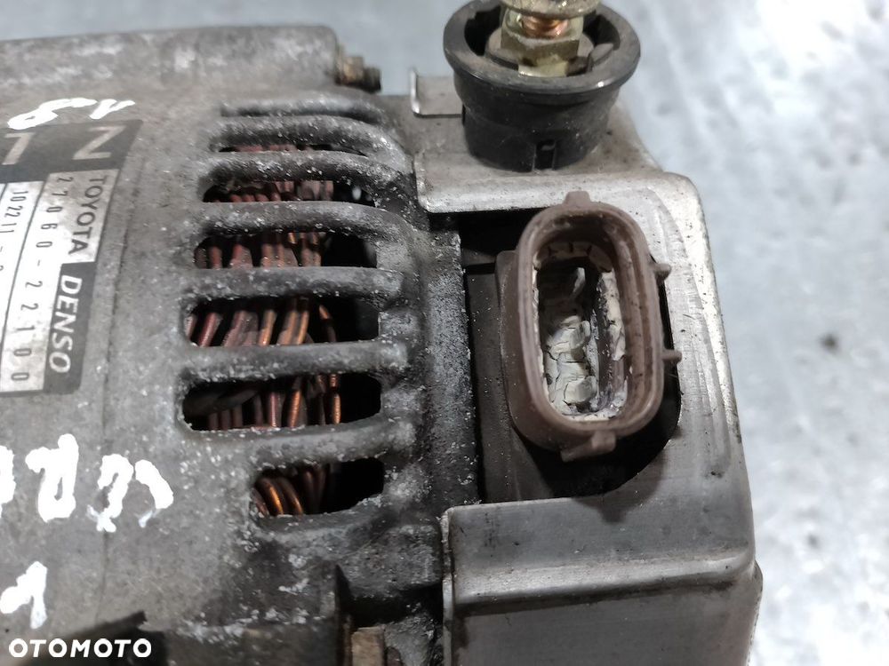 ALTERNATOR TOYOTA COROLLA VERSO I 1.8 BENZYNA 27060-22100 102211-2020 - 7