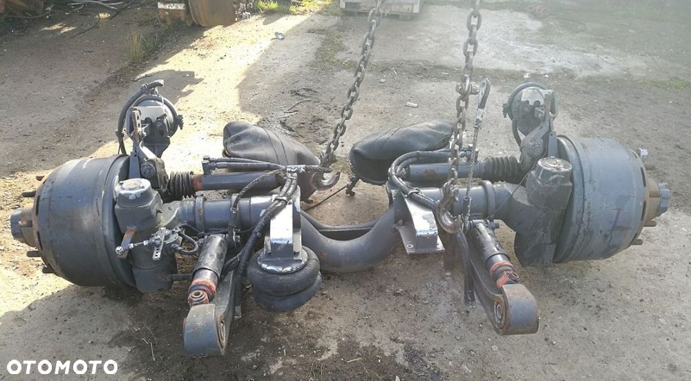OŚ WLECZONA SKRĘTNA MERCEDES MAN DAF IVECO SCANIA VOLVO RENAULT ESTEPE - 1