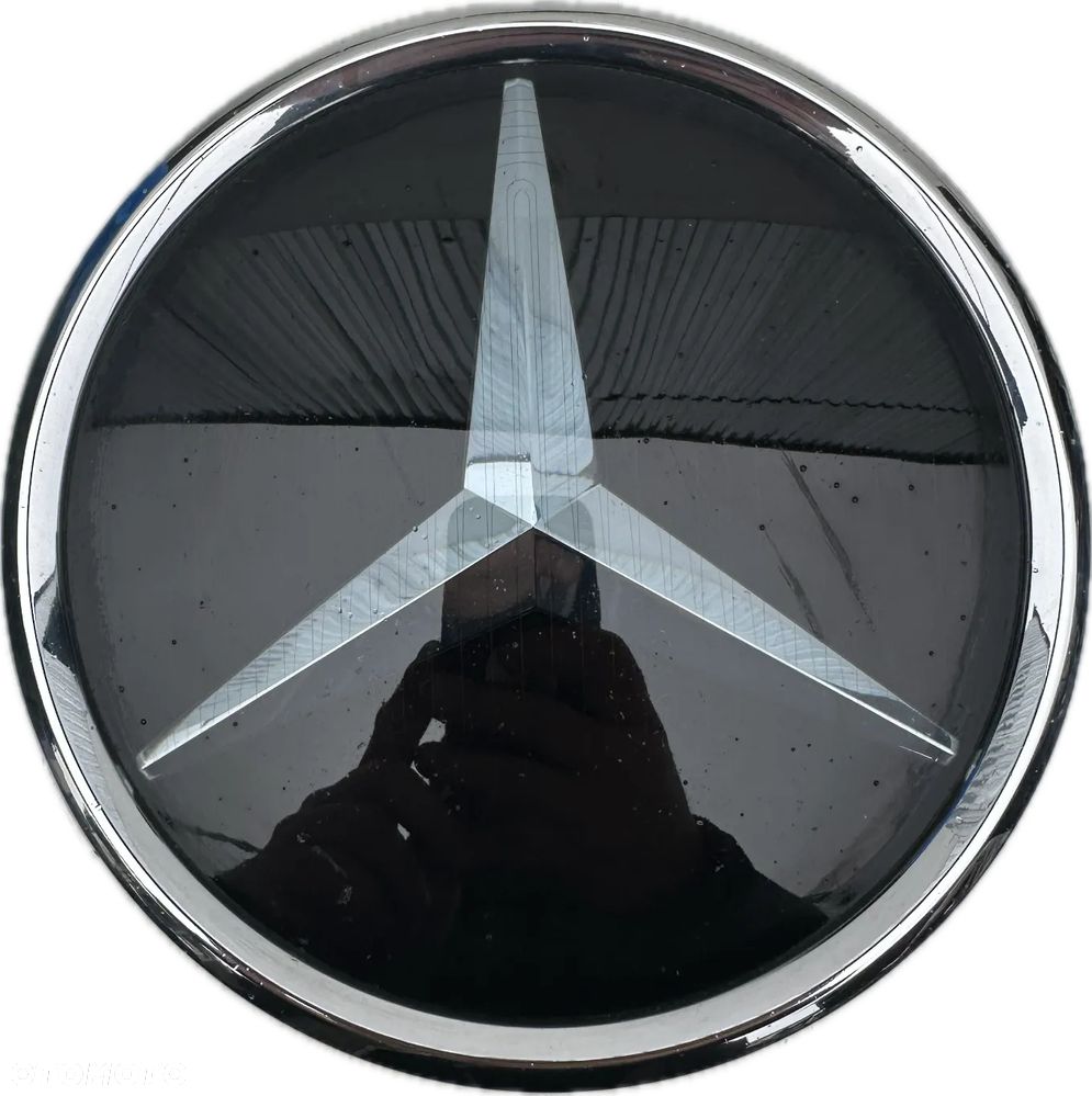 ZNACZEK EMBLEMAT W GRILL RADAR MERCEDES C W206 CLE W236 ORYGINAL DEMONTAZ 0008881800 - 1