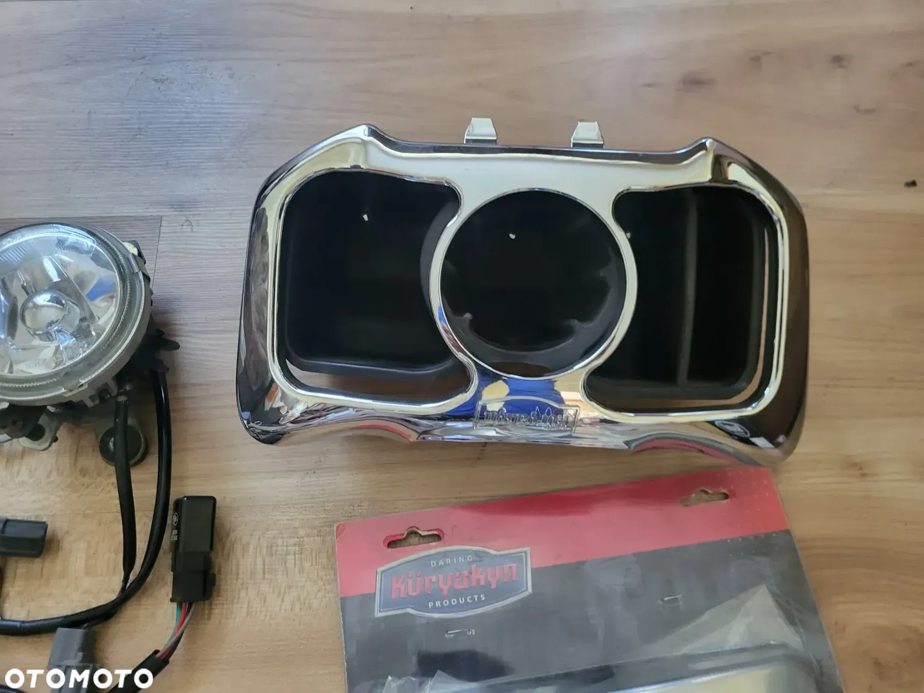 Honda Gl1800 Goldwing halogeny lampy tył dodatki Kuryakyn Show Chrome Add-On - 5
