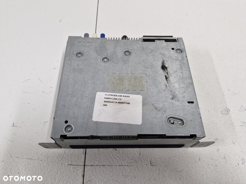 CITROEN DS5 RADIO FABRYCZNE CD NAWIGACJA 9808377480 - 10