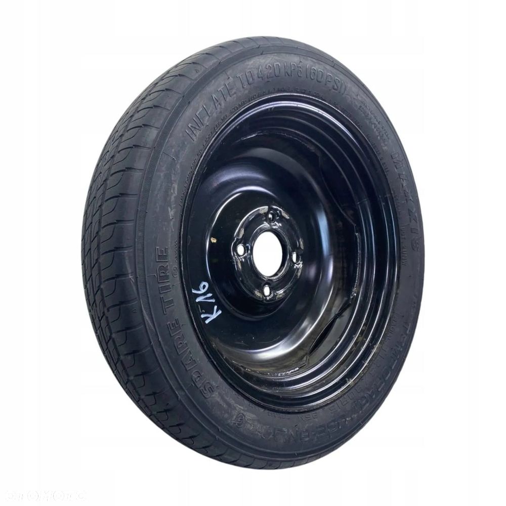 KOŁO DOJAZDOWE CITROEN C3 II DS3 C4 CACTUS 125/80R15 4X108 ET15 - 5