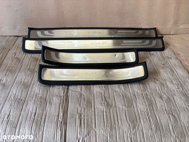 HONDA CR-V IV 2012-17r NAKŁADKI PROGOWE LISTWY OZDOBNE CHROM - 3