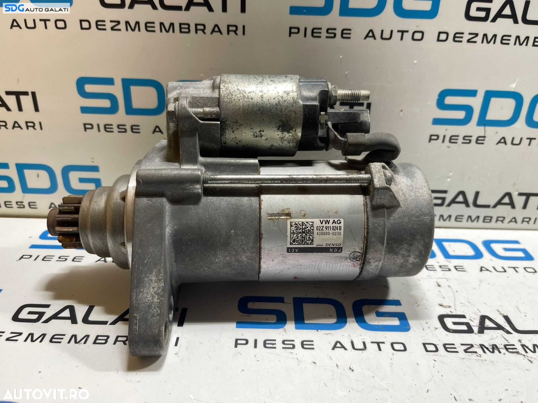 Electromotor cu 13 Dinti Seat Ibiza 1.2 TDI CFW CFWA 2009 - 2015 Cod 02Z911024B [B3600] - 1