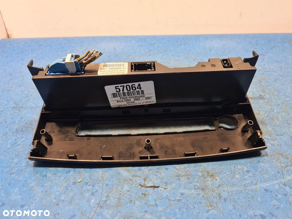 BMW 530D E60 PANEL KLIMATYZACJI 6942684-01  M57D30 - 8