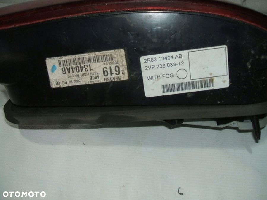 JAGUAR S-TYPE TYPE R LAMPA TYŁ TYLNA prawa ciemna - 4