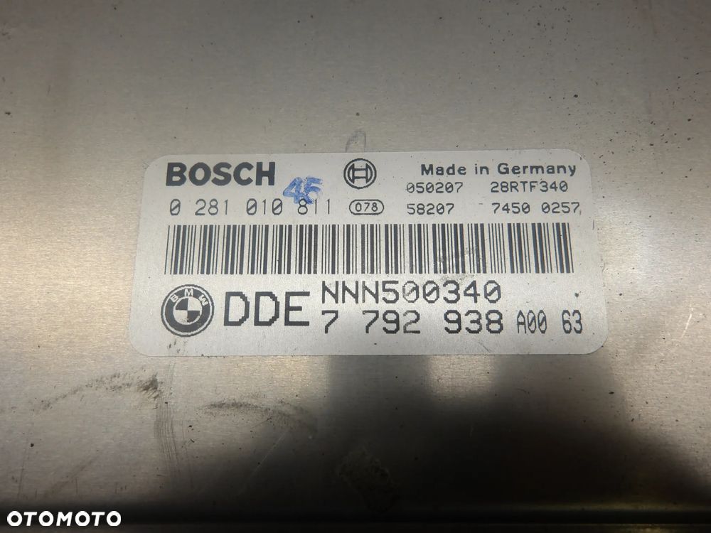 ROVER 75 RJ 2.0D 03-05 STEROWNIK KOMPUTER SILNIKA - 7