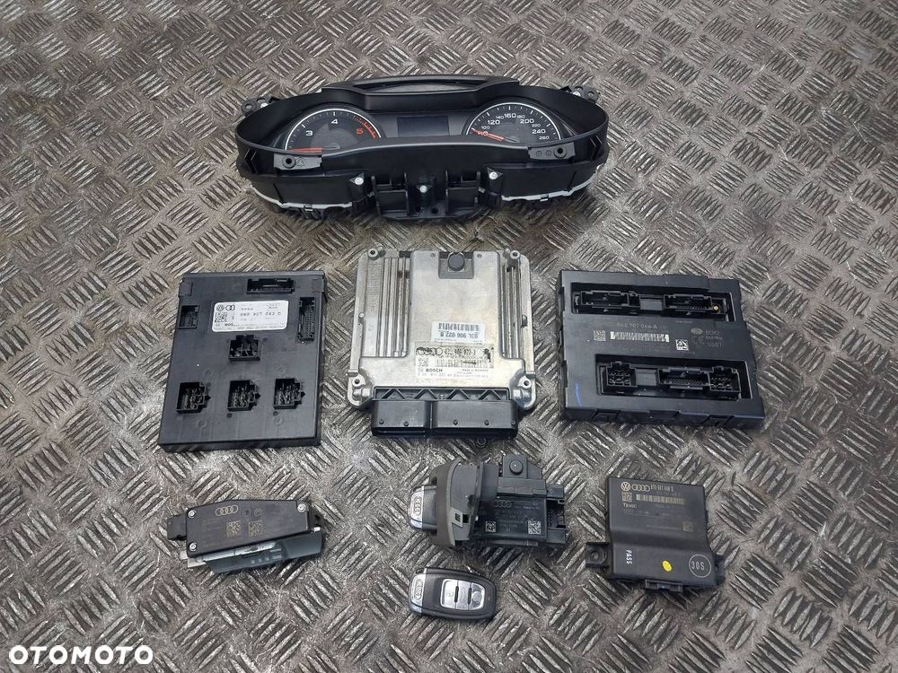 ZESTAW STARTOWY AUDI A4 B8 2.0 TDI 03L906022B 8K0909131C 8K0920930C - 1