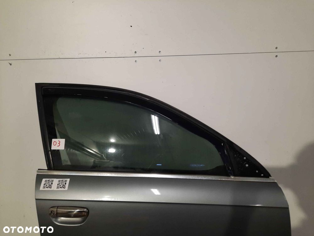 } DRZWI PRZÓD PRZEDNIE PRAWE AUDI A4 B7 LY7G SZARY - 6