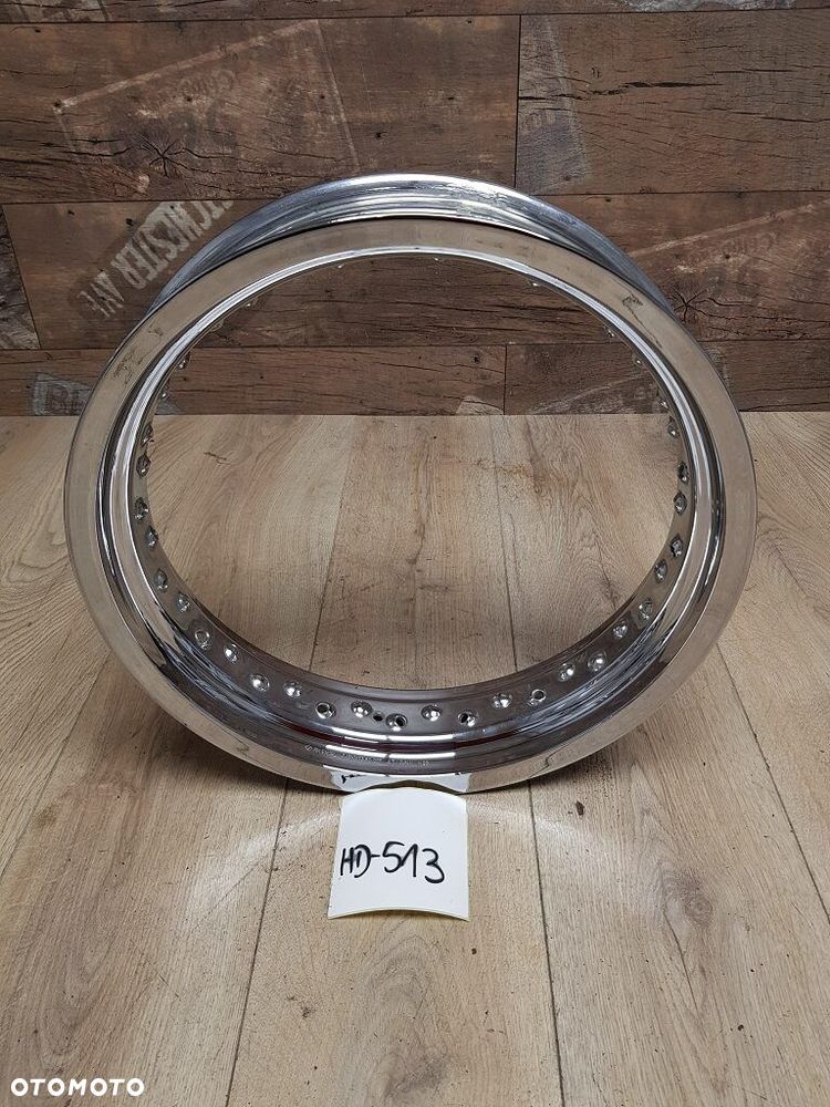 Obręcz rawka chrom RK Excel 16 x 3.50 40 szprych Harley Custom - 1