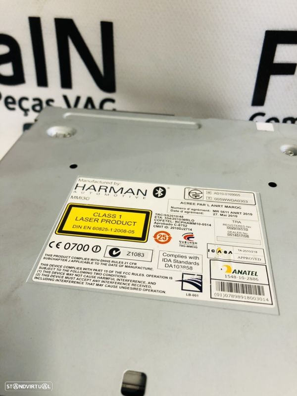 Rádio Audi A5 MMI 3G Harman / 8T2035652 - 2