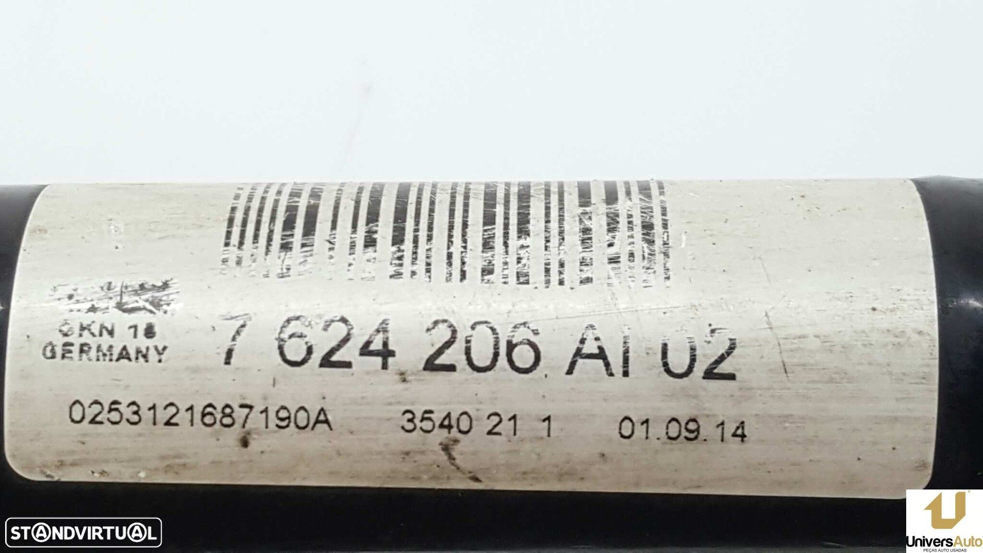 TRANSMISSÃO TRASEIRA DIREITA BMW SERIE 1 LIM. (F20) 116D - 4