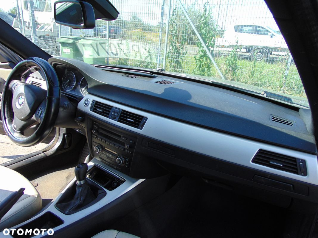 DESKA KOKPIT PASY PODUSZKI AIRBAG cup holder BMW E91 E90 E92 E93 - 1