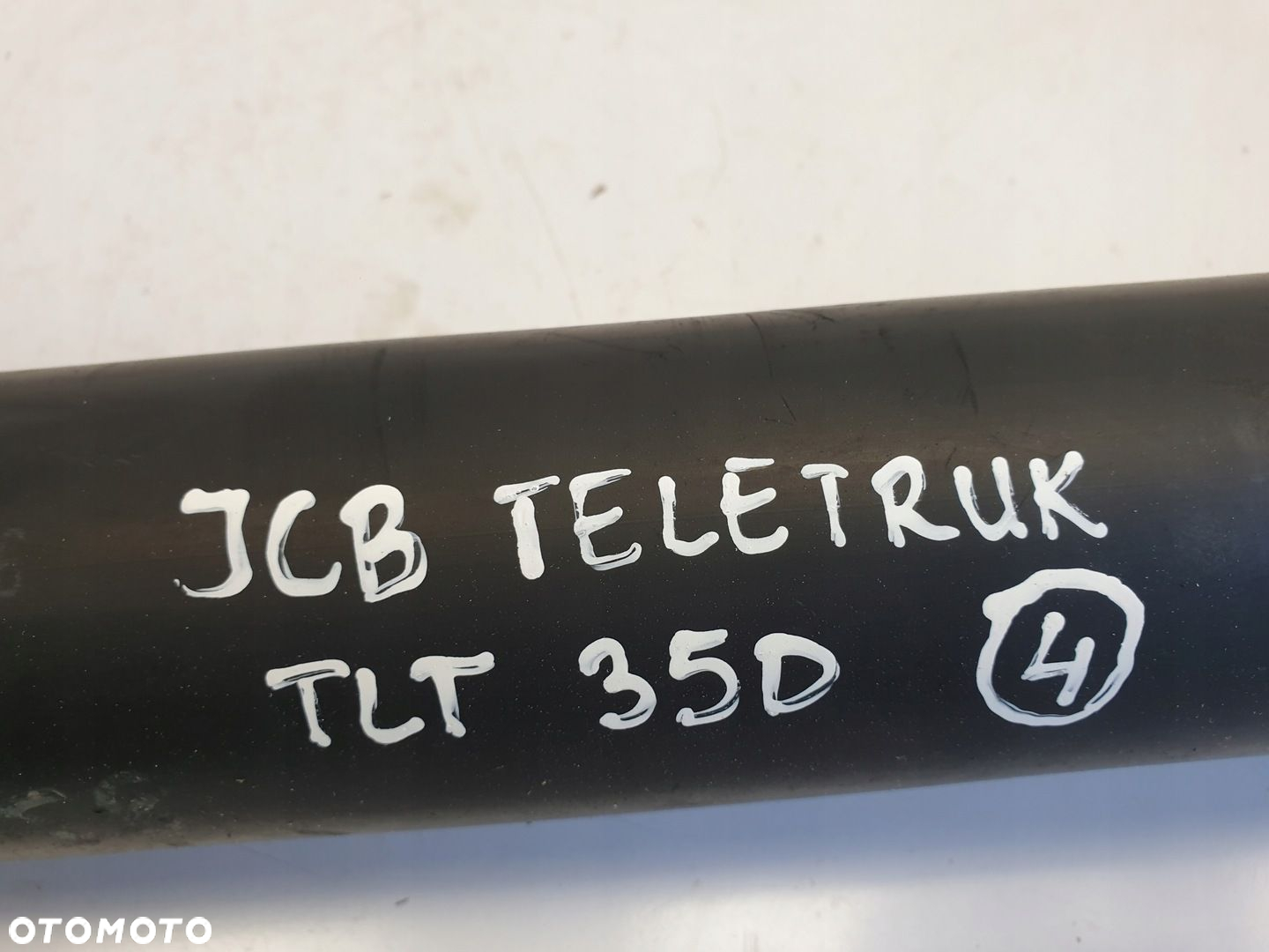 JCB TLT TELETRUK 30D 30 35 D RURA PRZEWÓD WĄŻ GUMA - 2
