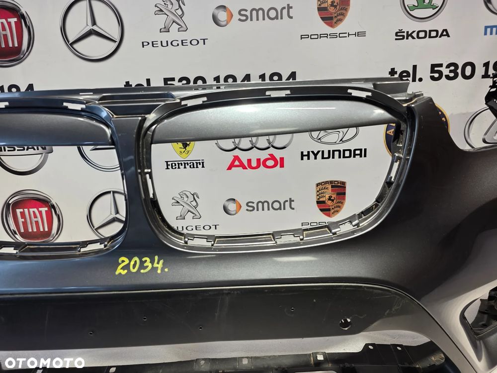 BMW X1 F48 15- ZDERZAK PRZEDNI PRZÓD NA 6xPDC NR 51117354815 / 7354815 NR AUKCJI NZ2034 - 15