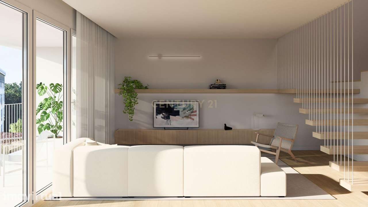 Apartamento T2 Duplex Novo - Grande imagem: 2/10
